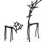 ✨ Modern Minimalist Reindeer Sculptures – Nordic Art Décor (Single or Set) 🦌