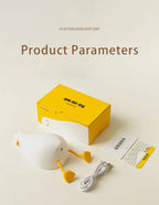 🌙 Cute DAC Silicone Night Light –Rechargeable LED for Bedroom