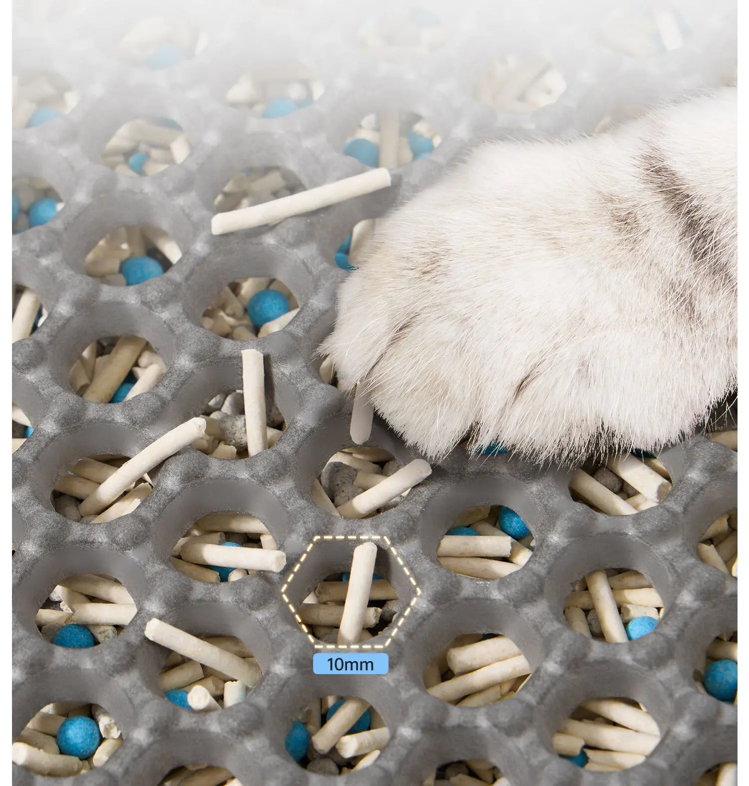 Double-Layer Cat Litter Trapping Mat 🐾 | Waterproof, Easy-Clean & Anti-Tracking