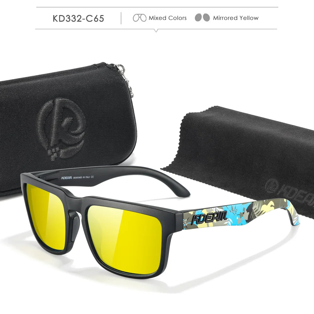 Polarised Outdoor Sports Sunglasses – Multicolour UV400 🕶️✨