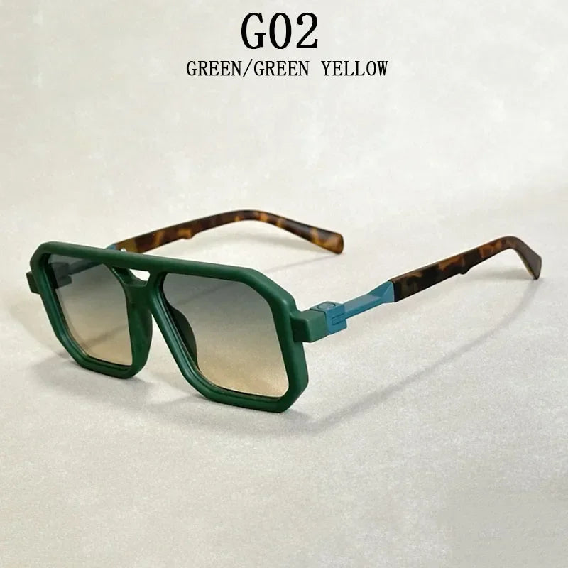 ✨ Vintage Unisex Sunglasses – Fashion UV400 Eye Protection 😎