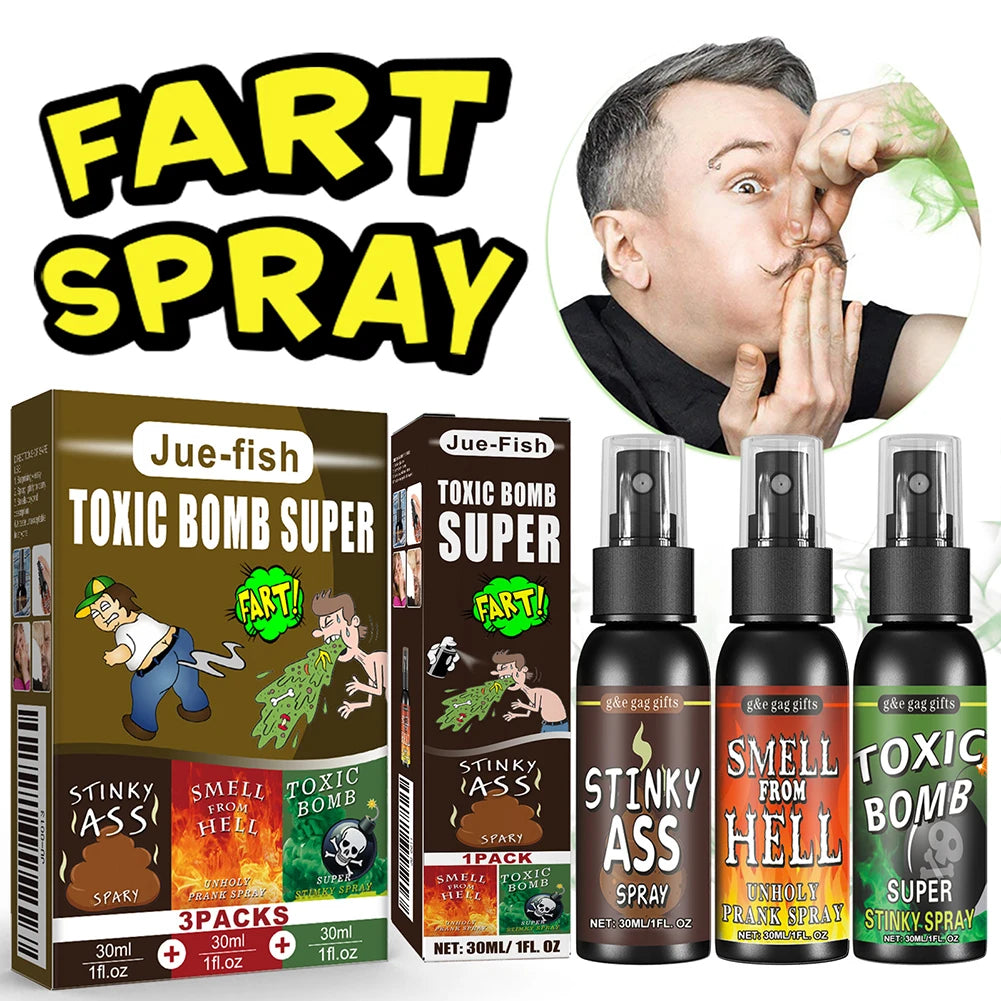 💨💀 “Ultimate Stinky Prank Spray Set” – Extreme Odor Gag Sprays for Hilarious Pranks!