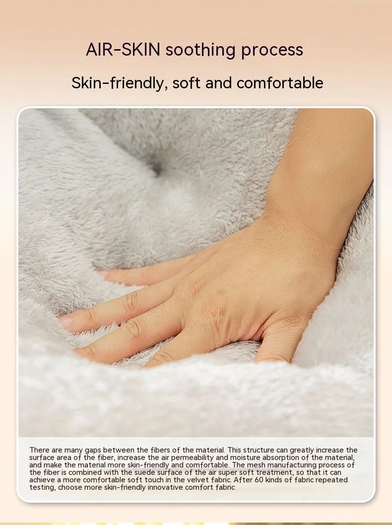 Cozy Arch Pet House 🐾 Soft Enclosed Bed for Cats & Small Dogs