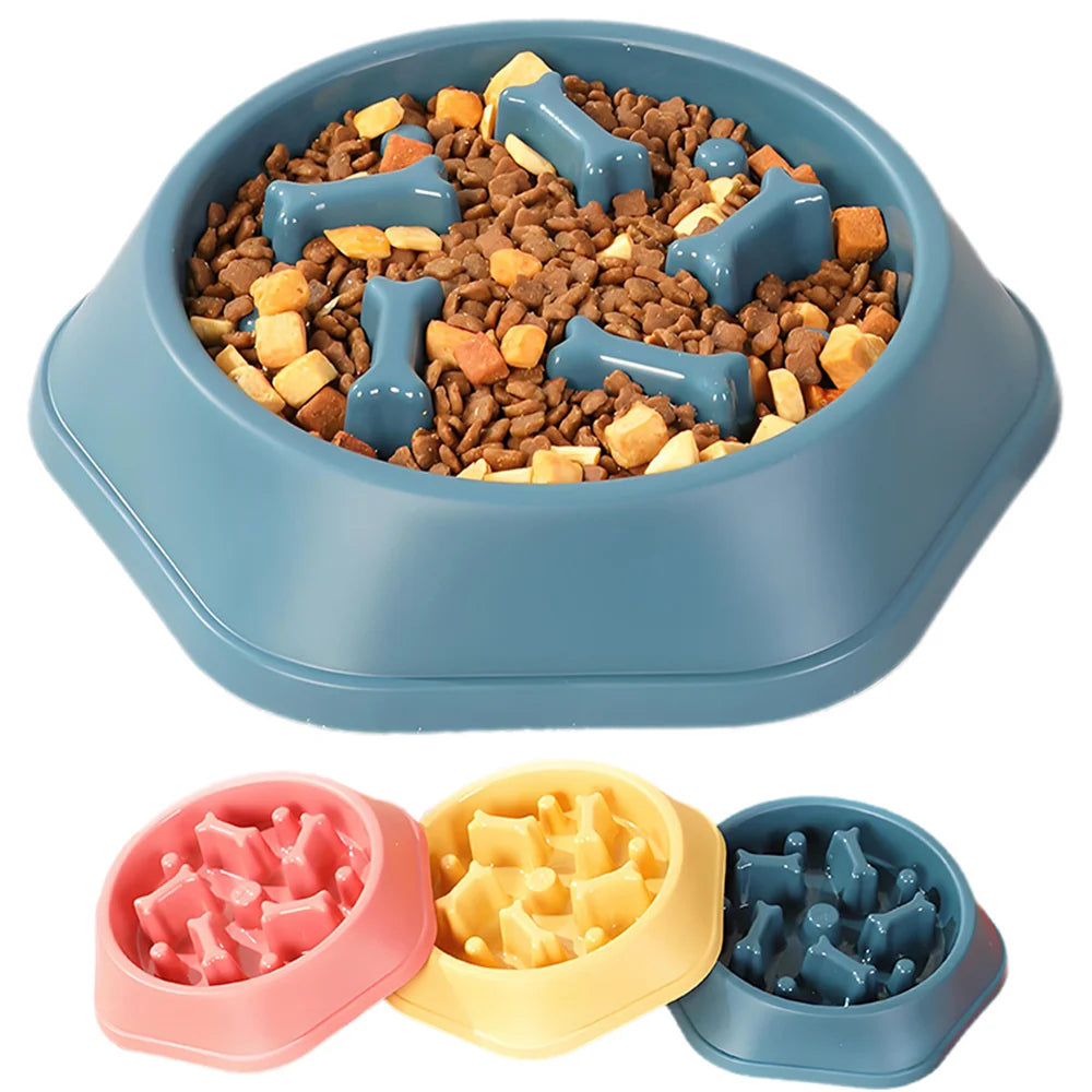 🐾 Slow-Feed Anti-Choking Dog Bowl  🐶🍽️
