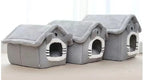 🏠 House-shaped kennel for dogs and cats - Soft, Cosy and Insulating