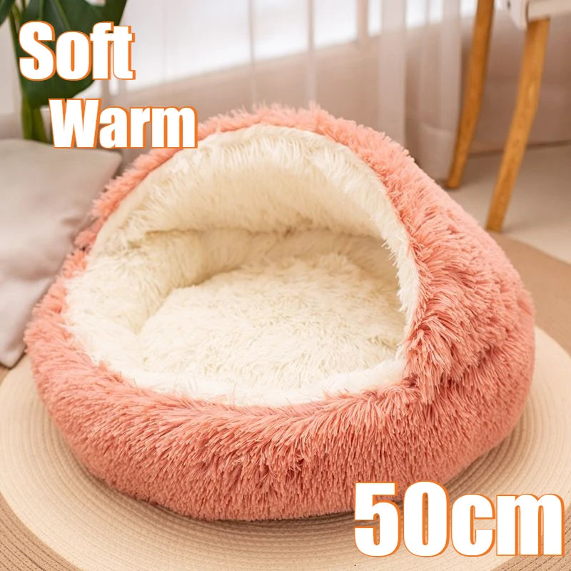 2-in-1 Nest Bed for Cats and Dogs - Soft, Enveloping and Transformable | 40-50-60 cm