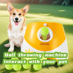 🎾 Automatic Dog Tennis Ball Launcher – Fun Fetch Training Machine