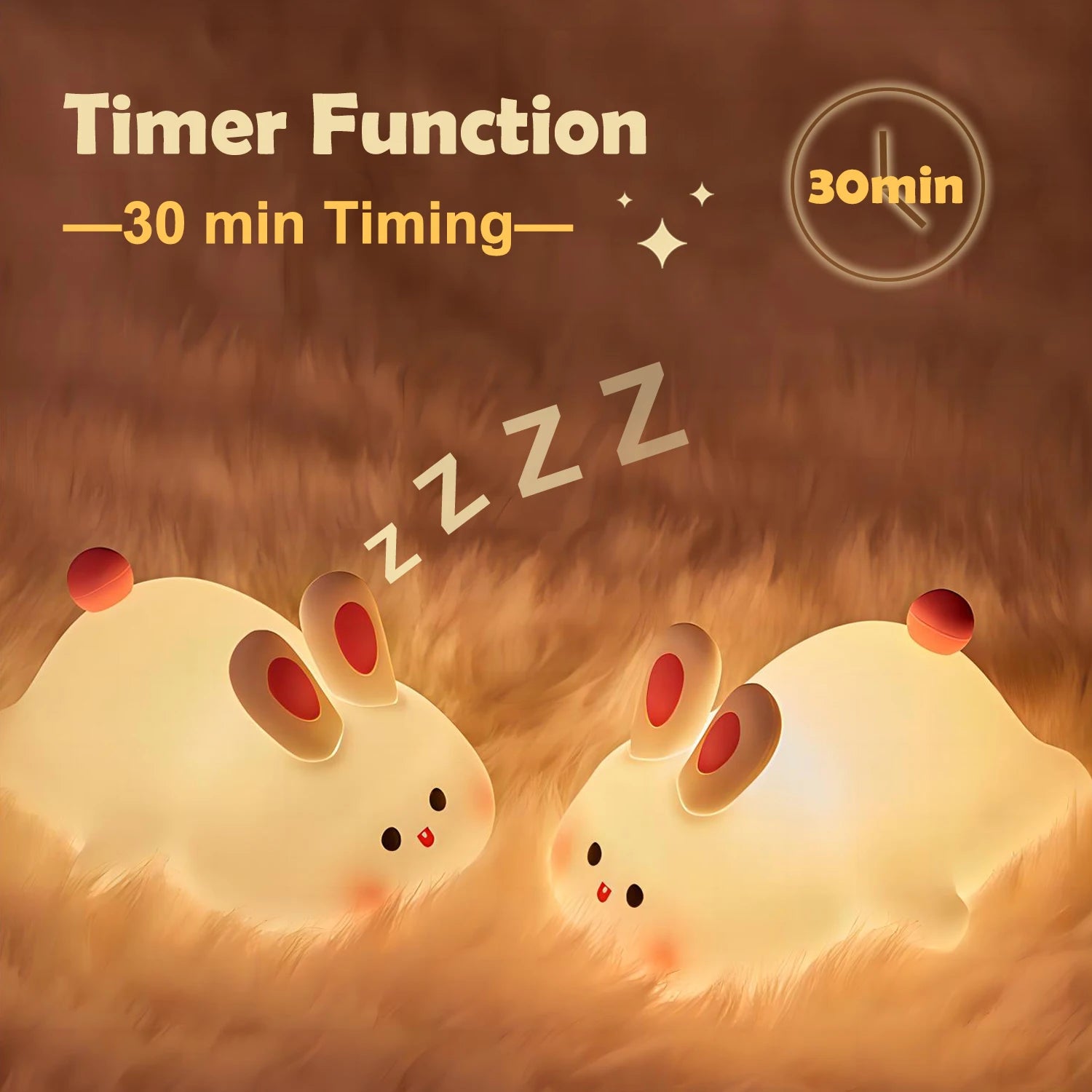 Cute Silicone Night Light – Ricaricabile & Touch | Fox 🦊, Rabbit 🐰, Penguin 🐧, Giraffe 🦒, Slot 🦥, Nylon 🌙, Flamingo 🦩