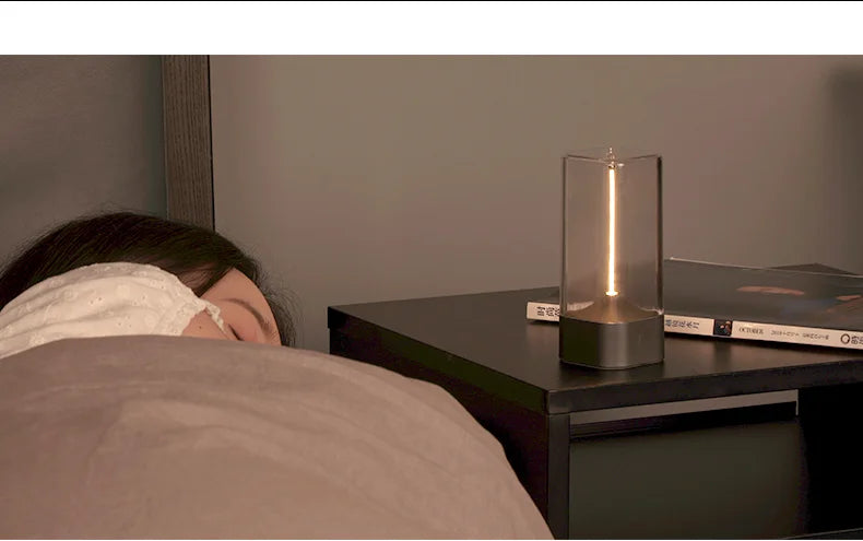 ✨ Lampada Wireless Minimal – LED Dimmerabile & Magnetica 🔋