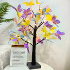 Bonsai Lamp with Butterflies ✨🌸 | Decorative LED Night Light for Home and Gifts
