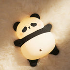 Panda LED Night Light –Soft Silicone Night Lamp, Touch & USB Rechargeable 🐼✨