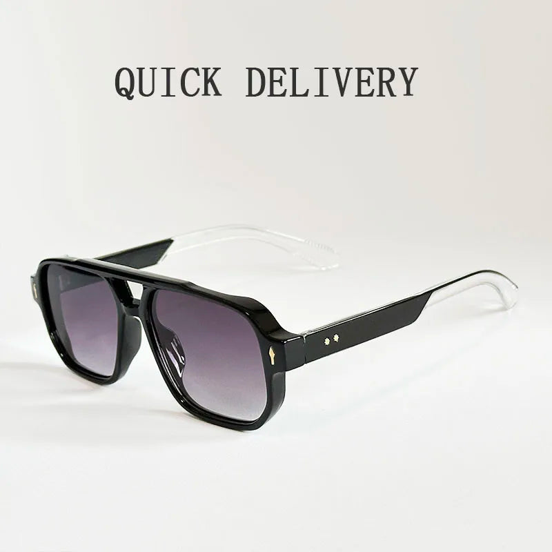 Vintage Unisex Sunglasses 2025 – Bold Fashion Statement 😎✨