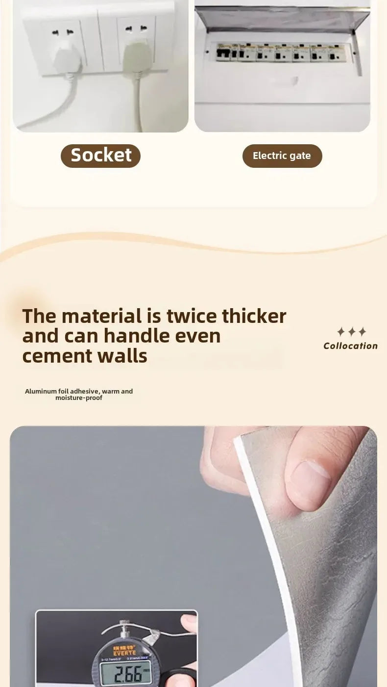 ✨ Marble-Style Waterproof Tile Stickers (10–50 pcs) – Peel & Stick Wall Decor 🧱✨