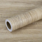 🪵✨ Wood-Grain PVC Waterproof Adhesive Wallpaper – Multiple Sizes & Colors