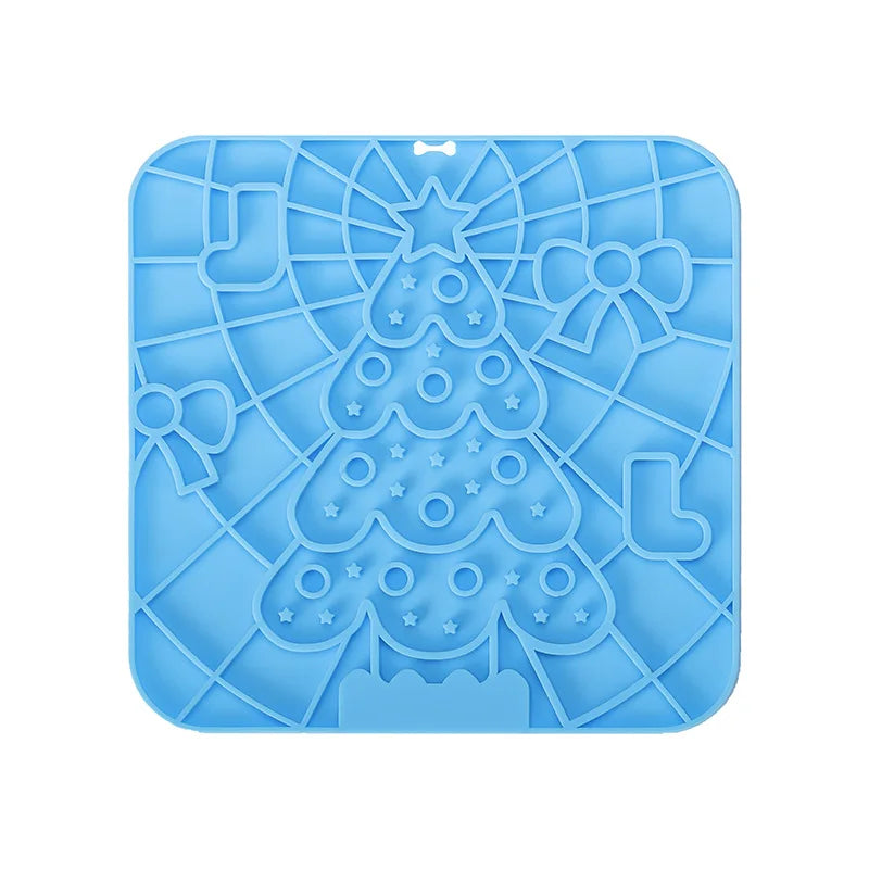 🌟 Silicone Slow-Feeding Mat for Dogs & Cats 🐾 | Lick Pad Anti-Anxiety & Training Tool