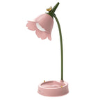 Pink Flower LED Lamp– Touch Dimmable & Rechargeable