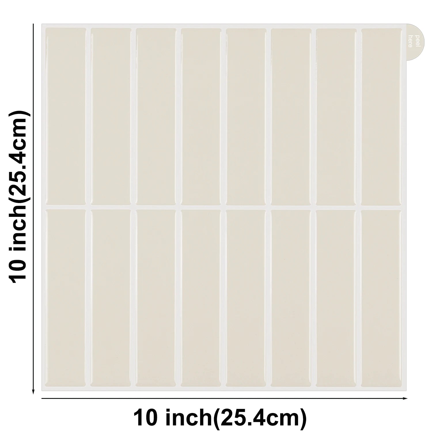 10-Pack 3D Peel & Stick Wall Tiles ✨ Waterproof PVC Panels for Home Décor – Easy DIY Upgrade! 🏡🌈