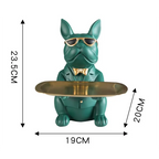 🐶✨ “Bulldog Butler™ – Multifunctional Resin Tray Statue”