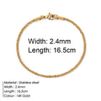✨ Golden Minimalist Women’s Bracelets – Multiple Styles 🌟