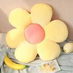 Peluche Coloured Flower 35cm - Soft Decorative Pillow 🌼✨