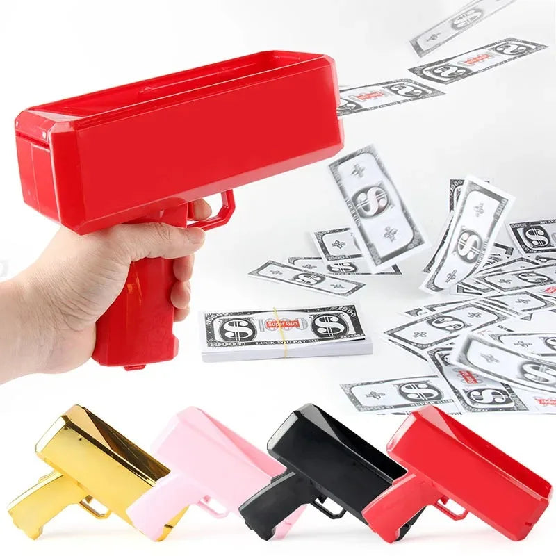 💸 Money Blaster Cash Cannon – Party Fun Prop 🎉