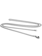 Men’s Sleek Steel Chain Necklace (Black / Silver / Gold) 🔗✨