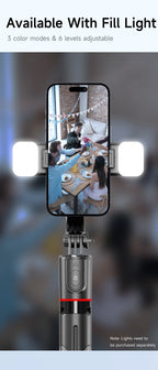 F15 68” Tripod & Selfie Stick with Wireless Remote – 360° Rotation Phone Stand for TikTok, Vlogging & Photography 📱🎬