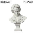 🌟 “Mini Classical Bust Statues – Art Legends Collection 🎨✨”