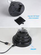 🔮 Magic Crystal Plasma Ball Lamp - Decorative Plasma Lamp | 3D Electric Effect | Atmospheric Night Light