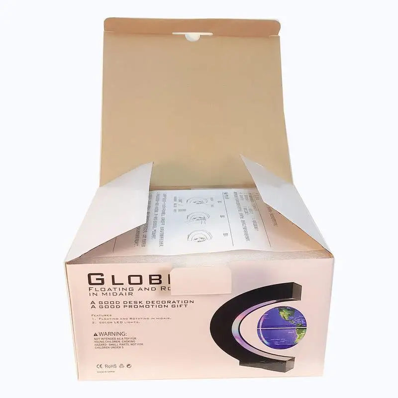 🌍 LED Floating Globe with Magnetic Levitation - Decorative Anti-gravity Lamp