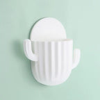 Cactus Wall Holder 🌵 - Toothbrush Holder / Multi-purpose Remote Control Holder