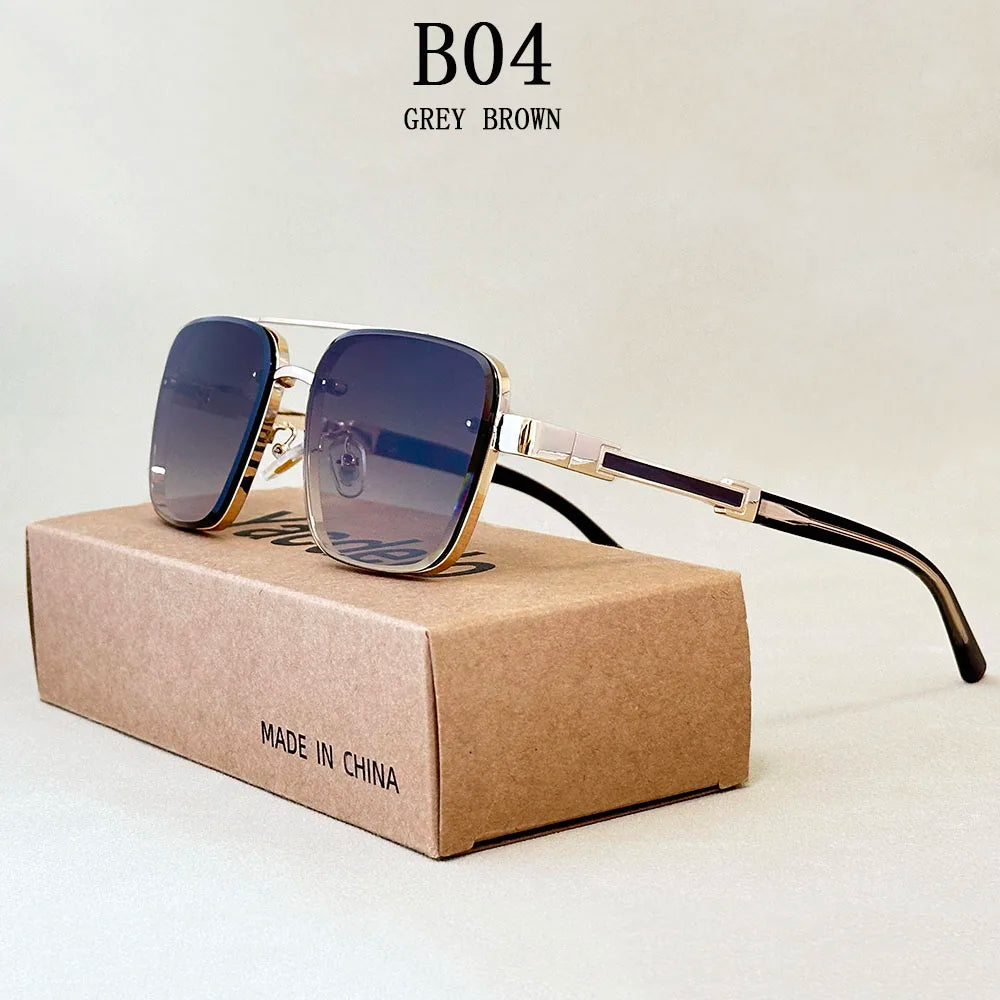 🕶️ Sunglasses Luxury Square – Unisex, Fashion & Premium Look