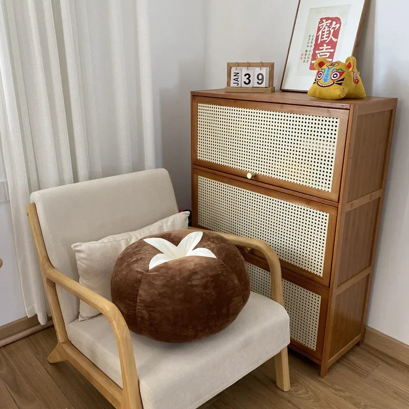🍅 Soft Tomato / Mushroom-Shaped Cushion - Comfortable and Decorative Seat