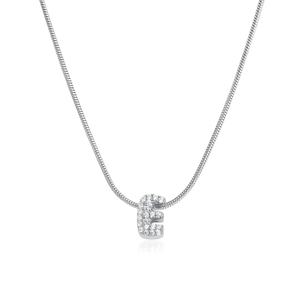 ✨ Alphabet Initial Pendant Necklace (Gold & Silver) ✨