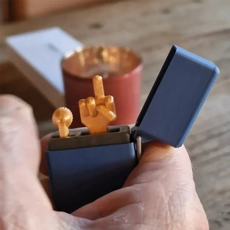 🔥 “Middle-Finger Prank Lighter” – Hilarious Trick Gadget 🔥