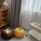 🍅 Soft Tomato / Mushroom-Shaped Cushion - Comfortable and Decorative Seat