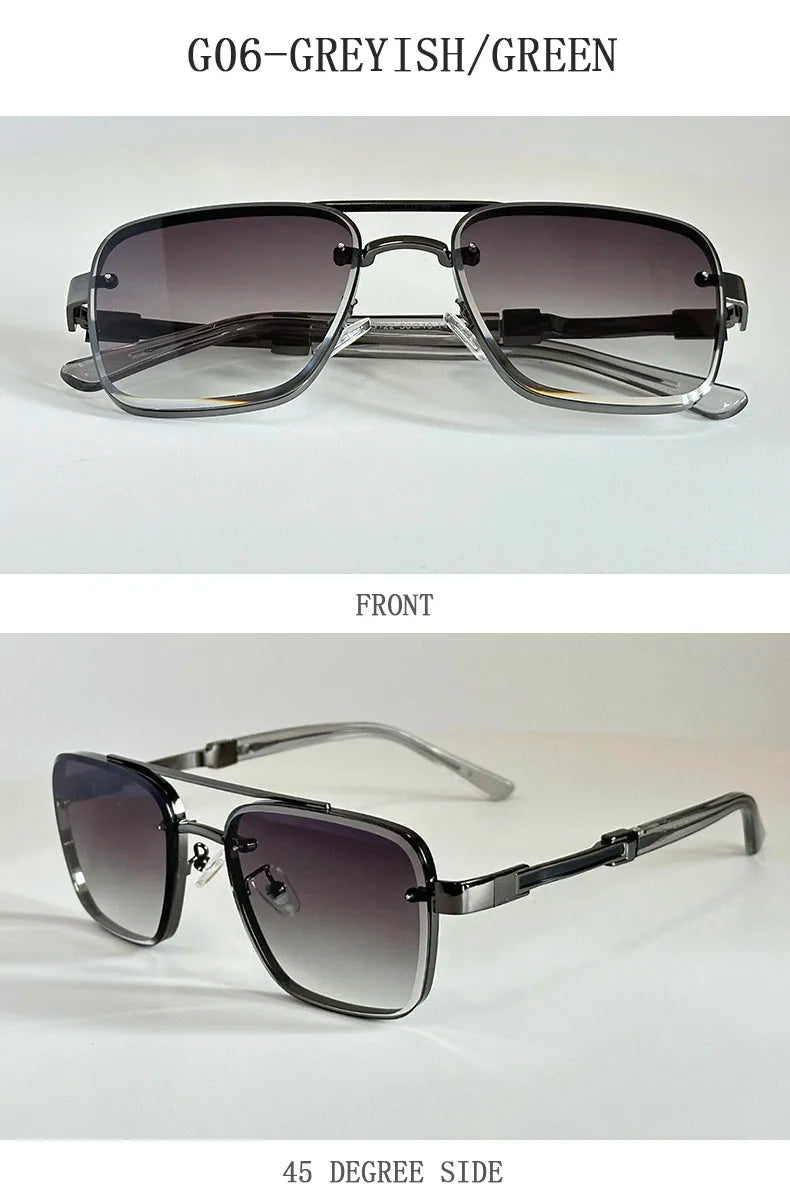 Unisex Luxury Vintage Sunglasses 😎✨ – Premium Style & UV400 Lenses