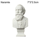 🌟 “Mini Classical Bust Statues – Art Legends Collection 🎨✨”