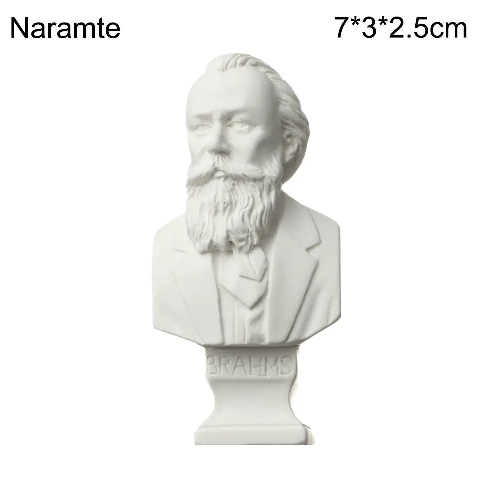 🌟 “Mini Classical Bust Statues – Art Legends Collection 🎨✨”