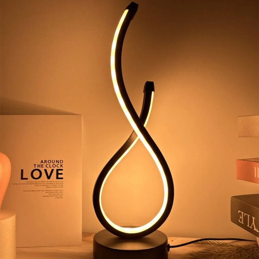 ✨ LED Table Lamp - Modern Design & Night Light 🌙