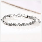 ✨ Chain-Link Bracelet – Minimalist Unisex Metal Bracelet 💫