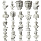 🌟 “Mini Classical Bust Statues – Art Legends Collection 🎨✨”
