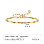 ✨ Elegant Minimalist Gold Bracelet – Women’s Delicate Jewelry ✨