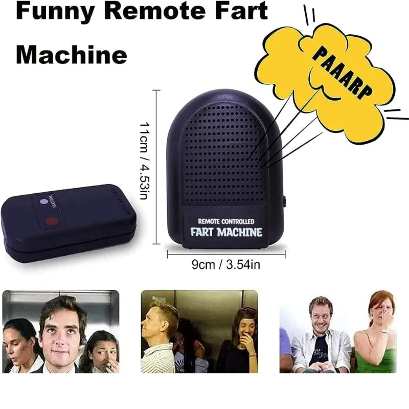 💨🤣 Remote-Controlled Fart Machine – Prank Sound Device