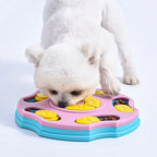 🐾 Slow-Feeder Puzzle Bowl for Dogs & Cats | Anti-Choking Interactive Feeding Toy 🧩