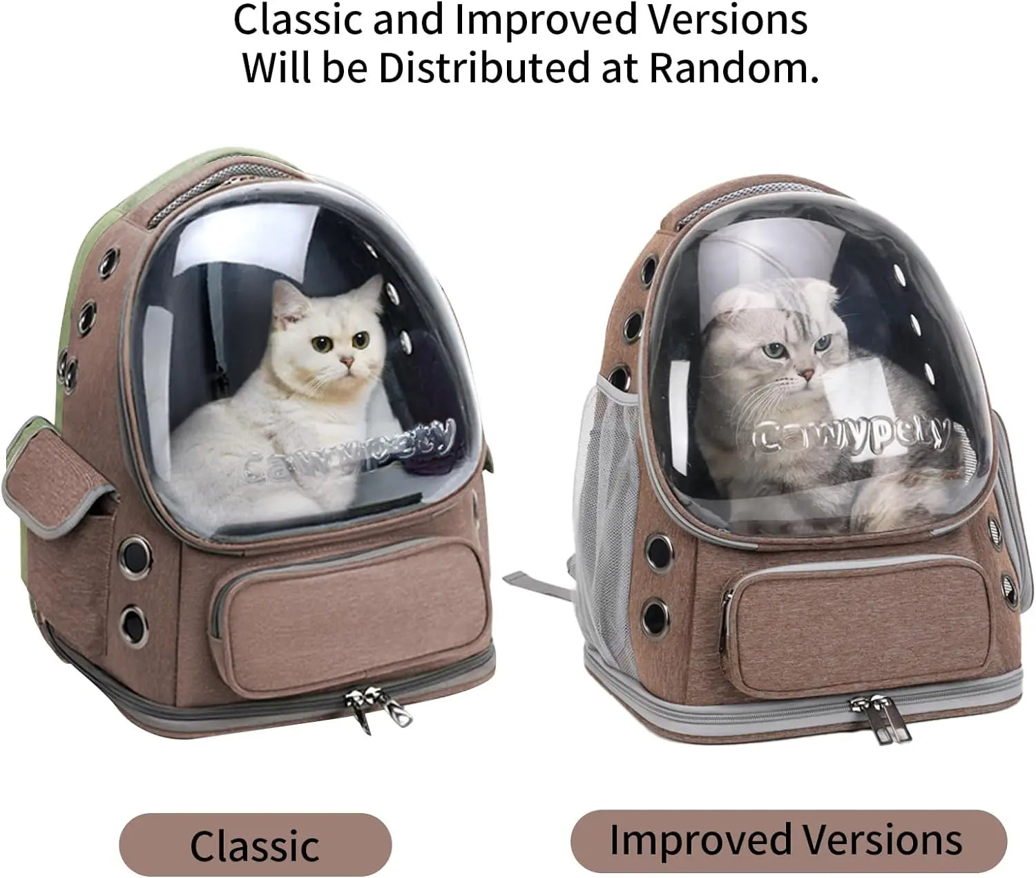 🐾 Pet Travel Backpack with Half-Transparent Window – Comfortable & Stylish Carrier for Cats & Small Dogs 🎒✨