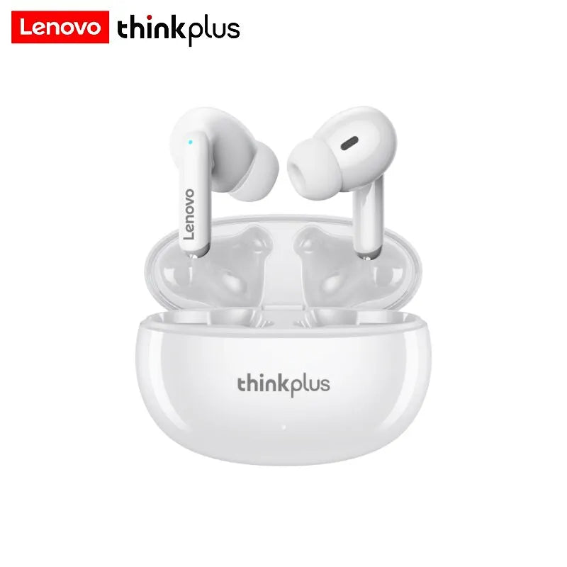 🎧 Lenovo Bluetooth 5.3 Dual-Mixed Stereo Earbuds – Noise Reduction, Deep Bass & Smart Touch Control ✨
