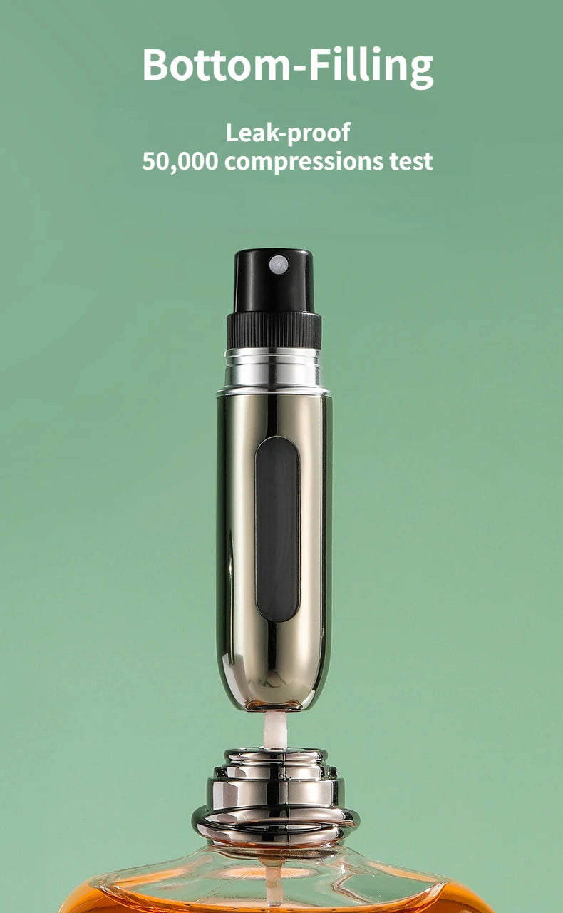 Mini Rechargeable Spray Bottle for Perfume 5ml - Portable & Elegant ✨