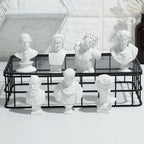 🌟 “Mini Classical Bust Statues – Art Legends Collection 🎨✨”