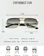 Unisex Luxury Vintage Sunglasses 😎✨ – Premium Style & UV400 Lenses